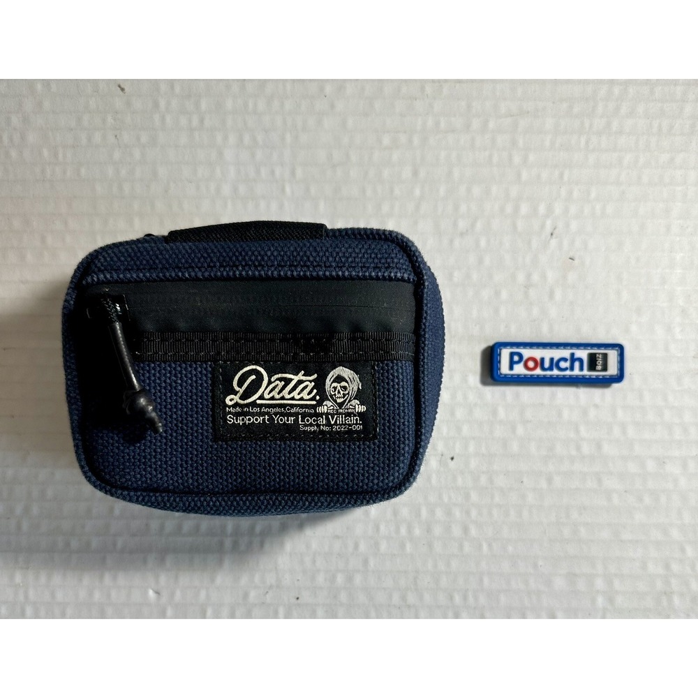 Data Crew What-A-Slider 001 Canvas Rare Snozzberry Colorway EDC Pouch W/ Patch
